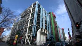 The Pompidou Centre in Paris