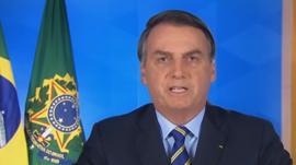 Bolsonaro modera o tom e prega 