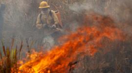 No solo hay incendios en California: gran parte del continente americano está en llamas