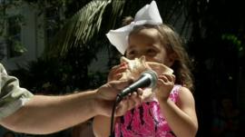 The 55th Annual Conch Shell Blowing Contest took place in Florida, and contestants were bringing the noise!