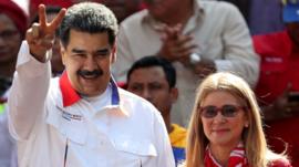 Estados Unidos sanciona a tres hijos de Cilia Flores, la esposa del presidente venezolano Nicolás Maduro