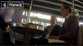 Footage appears to shows CEO Alexander Nix suggesting tactics his company could use to discredit politicians.