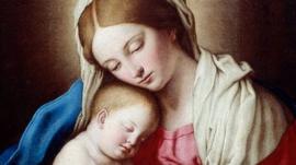 Sleep of the Child Jesus, by Italian artist Giovanni Battista Salvi