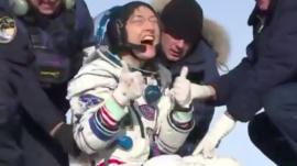 El extraordinario récord que batió la astronauta Christina Koch con su regreso a la Tierra