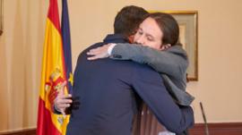 El PSOE y Podemos llegan a un acuerdo de gobierno en España con Pablo Iglesias como vicepresidente