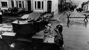 Operation Motorman was carried out in Londonderry in 1972