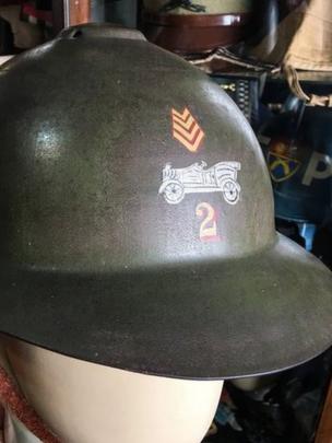 Capacete usado por soldados paulistas durante Revolução de 1932