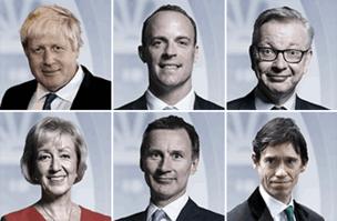Conservative party leader candidates