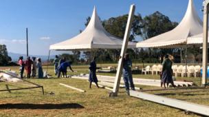 Maandalizi ya mazishi ya rais mstaafu Daniel Arap Moi