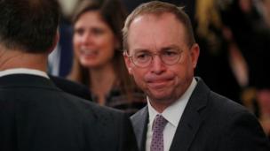 Acting White House Chief of Staff Mick Mulvaney