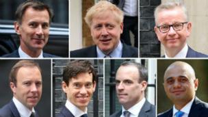 Tory leadership contenders