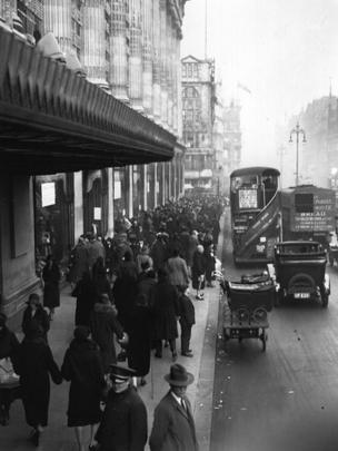 La tienda de Selfridge en Oxford Street