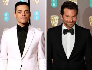 Rami Malek and Bradley Cooper