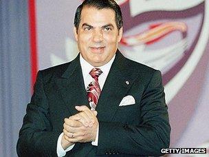 Tunisian President Ben Ali, 1998