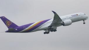 Ndege ya kampuni ya Thai Airways