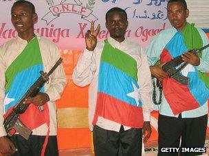 Ogaden National Liberation Front members, Mogadishu, 2006