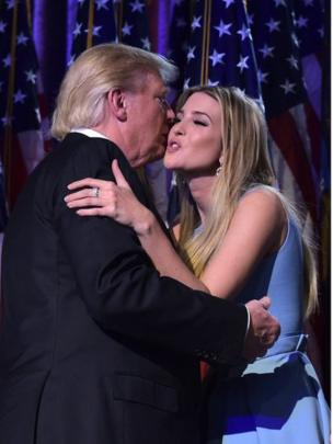 Donald e Ivanka Trump