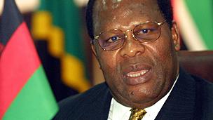 Former Malawian president Bakili Muluzi