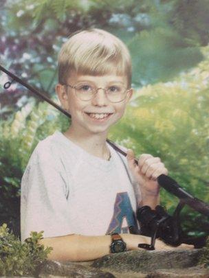 Bradley Manning de pequeño.