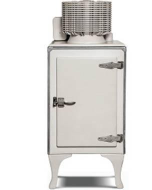 Foto de uma geladeira