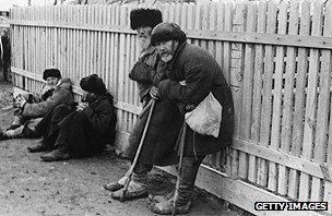 Victims of famine near Kiev