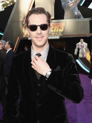 Actor Benedict Cumberbatch in the Los Angeles, April 2018