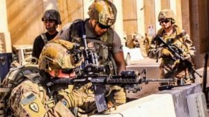 इराक़ में तैनात अमरीकी फ़ौज