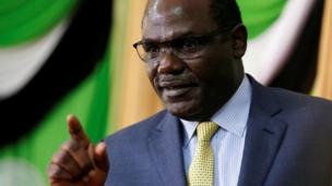 Mwenyekiti wa tume ya uchaguzi Kenya Wafula Chebukati