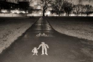 A path in Millfields Park, London