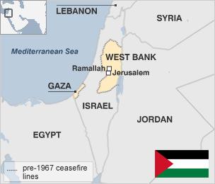 karta palestine Palestinian Territories Profile Bbc News karta palestine