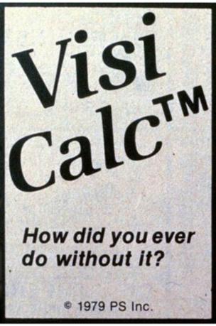A 1979 advert for VisiCalc