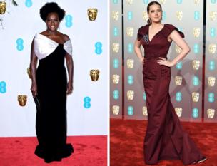 Viola Davis and Amy Adams on the red carpet