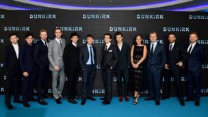 The cast of Dunkirk