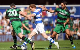 Damian Lewis, Chris Sutton and Jamie Redknapp