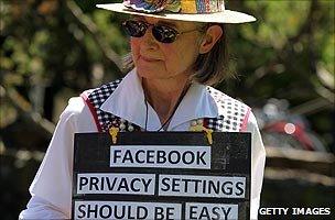 Privacy protester