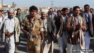 Houthi rebels (file photo from February 2010)