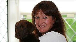 Amanda Neilson, who was charged £200 for vehicle recovery on the A55 after police told her she could not wait for the AA