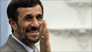Mahmoud Ahmadinejad (file image)