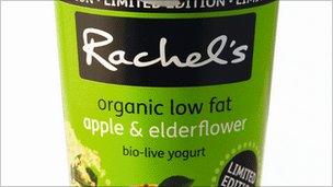 A Rachel's yogurt