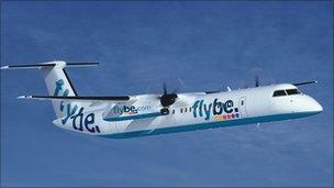 Flybe aircraft (generic image)