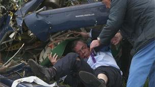 Nigel Farage crash