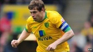 Norwich City striker Grant Holt