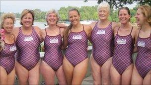 London club swimmers