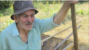Georgian farmer Nikoloz Barishvili
