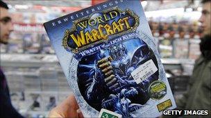 World of Warcraft packaging