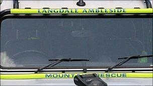 Langdale Ambleside Mountain Rescue Ambulance