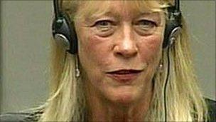 Carole White in court in The Hague