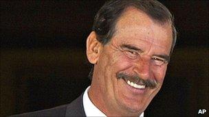 Former Mexican president Vicente Fox in 2005