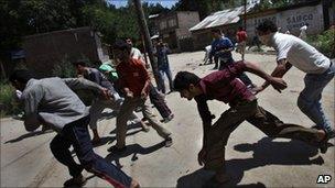 Protests in Indian administered Kashmir