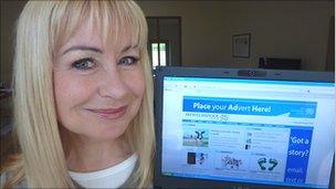 Weather presenter Sian Lloyd launched the website